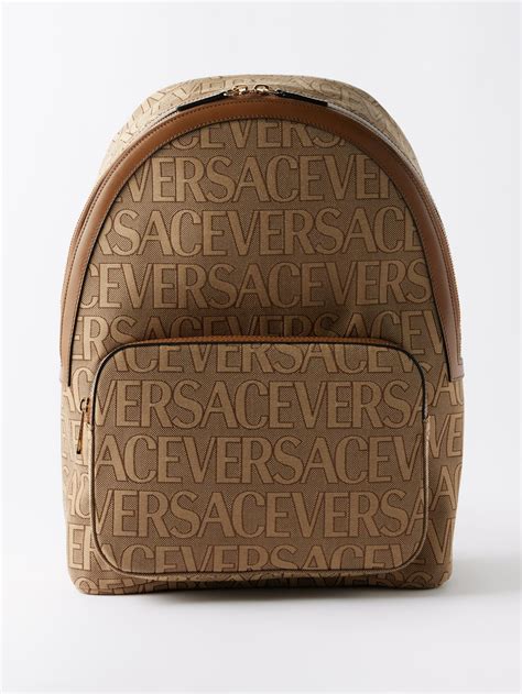 versace rucksack leder|versace seidenhemd.